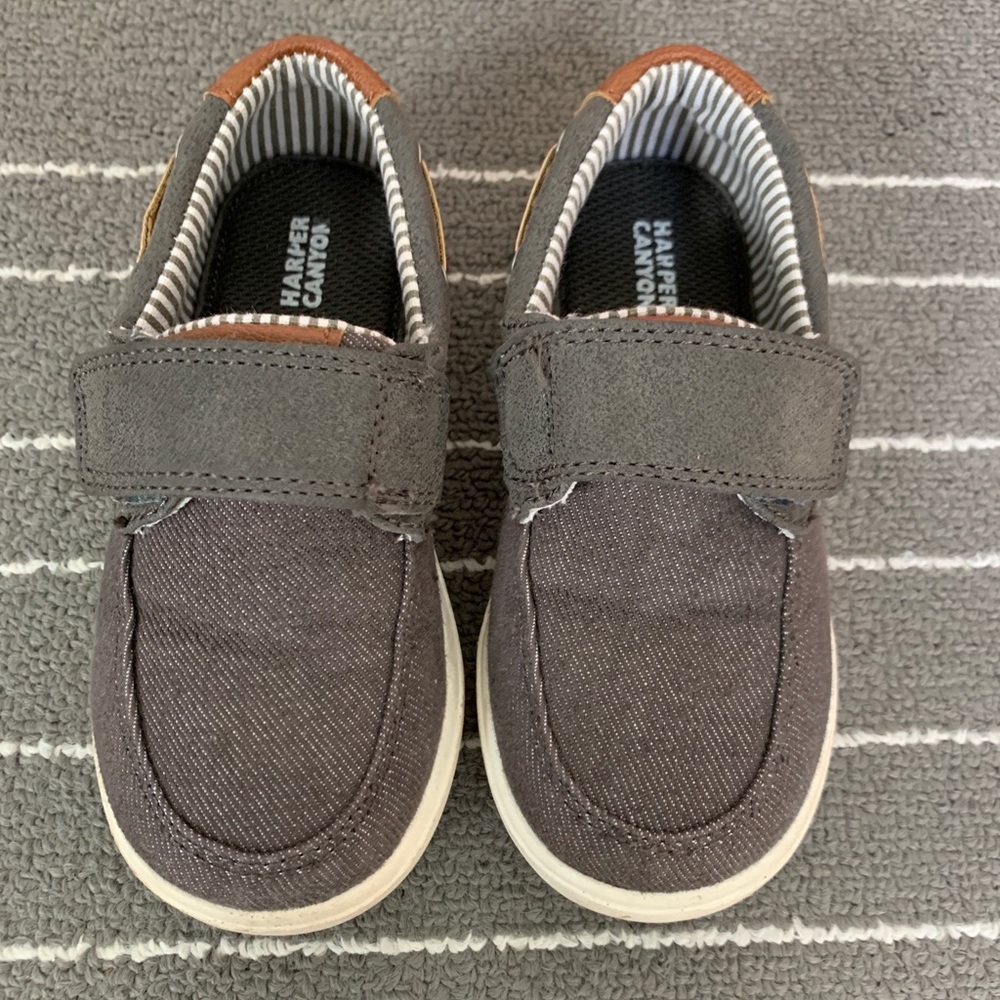 Harper Canyon Gray Casual Dress Shoes (Size 9)